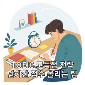 TOEIC 고득점 전략 단기간 점수 올리는 팁