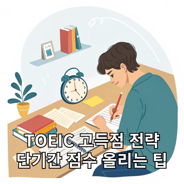 TOEIC 고득점 전략 단기간 점수 올리는 팁