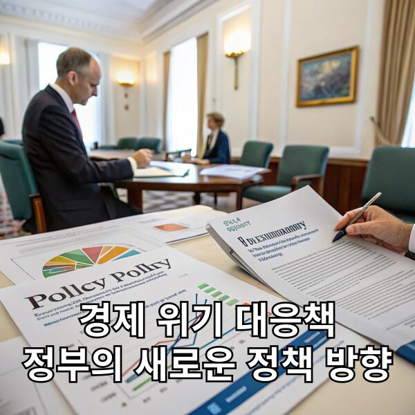 경제 위기 대응책 정부의 새로운 정책 방향