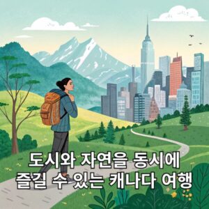 도시와 자연을 동시에 즐길 수 있는 캐나다 여행
