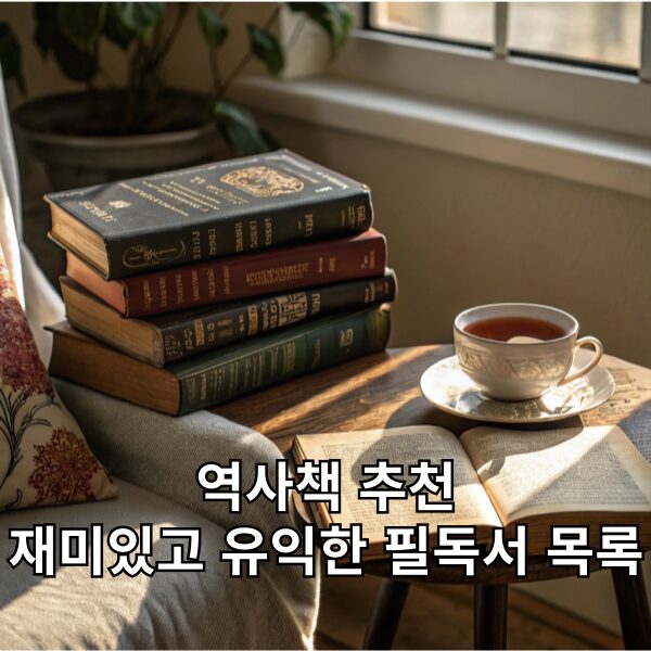역사책 추천 재미있고 유익한 필독서 목록