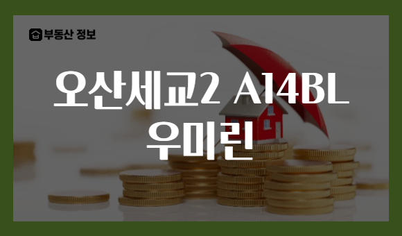 오산세교2 A14BL 우미린