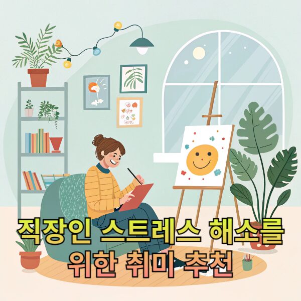 직장인 스트레스 해소를 위한 취미 추천
