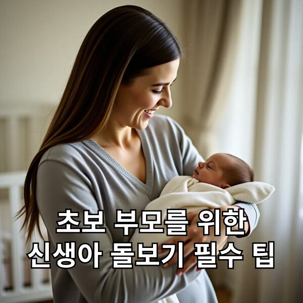 초보 부모를 위한 신생아 돌보기 필수 팁
