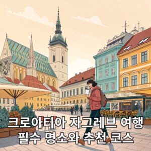 크로아티아 자그레브 여행 필수 명소와 추천 코스