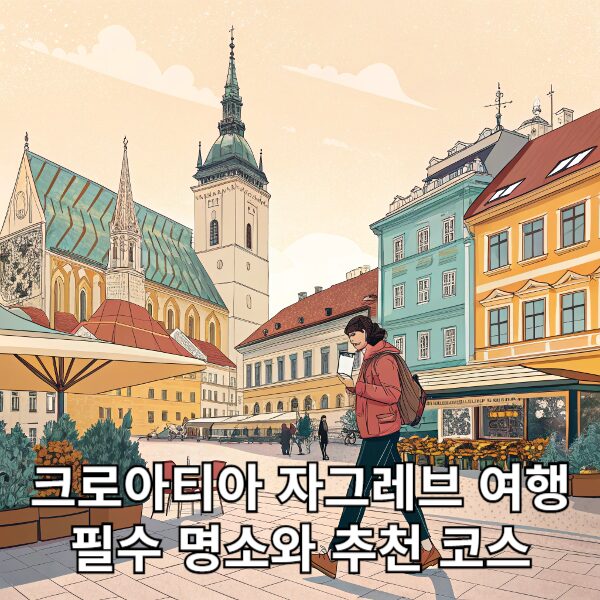 크로아티아 자그레브 여행 필수 명소와 추천 코스