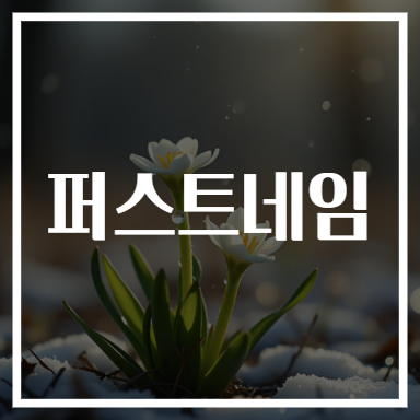 퍼스트네임