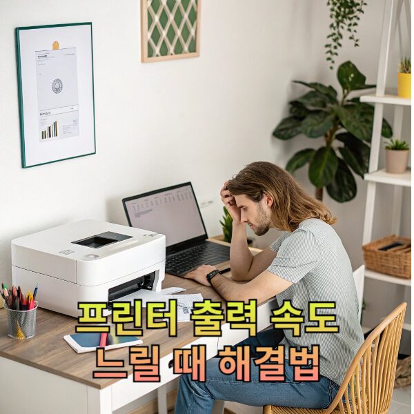 프린터 출력 속도 느릴 때 해결법