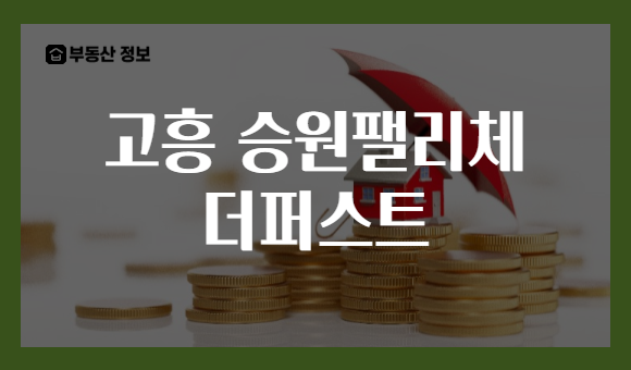 고흥 승원팰리체 더퍼스트