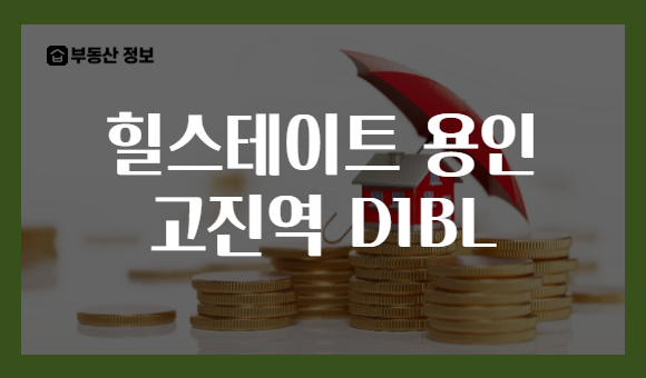 힐스테이트 용인 고진역 D1BL