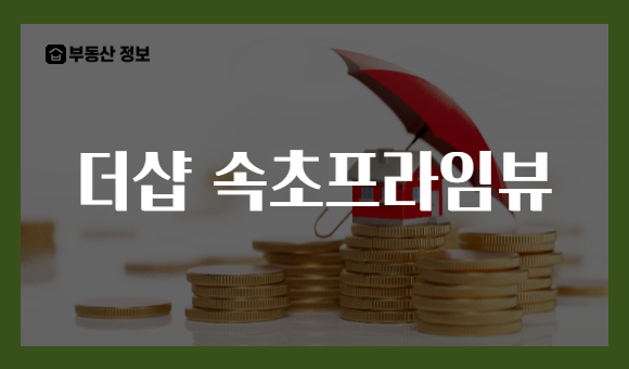 더샵 속초프라임뷰