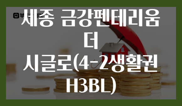 세종 금강펜테리움 더 시글로(4-2생활권 H3BL)