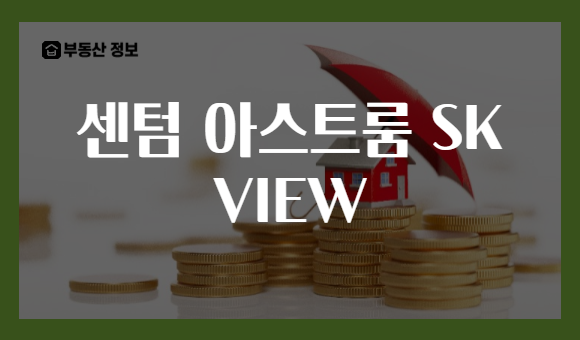 센텀 아스트룸 SK VIEW