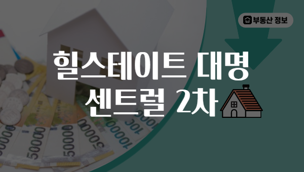 힐스테이트 대명 센트럴 2차