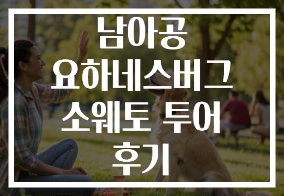 남아공 요하네스버그 소웨토 투어 후기