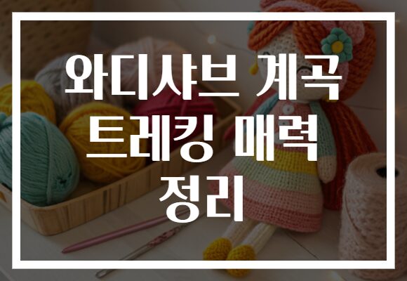 와디샤브 계곡 트레킹 매력 정리
