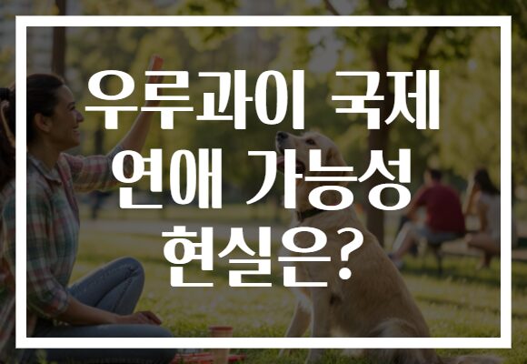 우루과이 국제 연애 가능성 현실은?