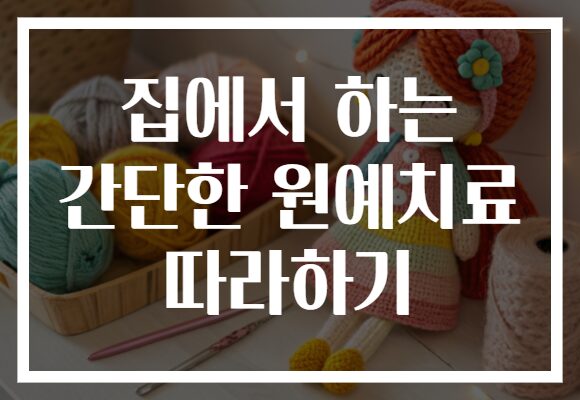 집에서 하는 간단한 원예치료 따라하기