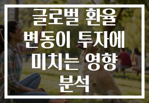 글로벌 환율 변동이 투자에 미치는 영향 분석