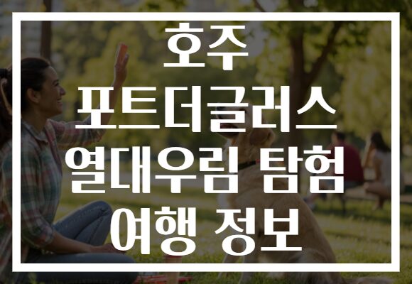 호주 포트더글러스 열대우림 탐험 여행 정보