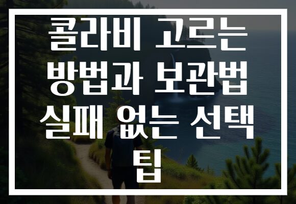 콜라비 고르는 방법과 보관법 실패 없는 선택 팁