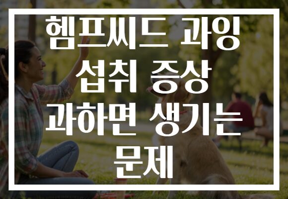 헴프씨드 과잉 섭취 증상 과하면 생기는 문제