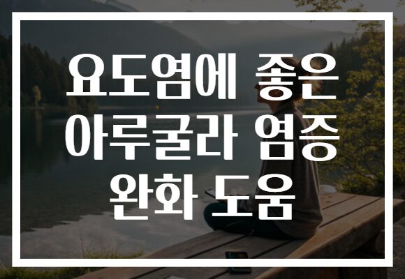 요도염에 좋은 아루굴라 염증 완화 도움