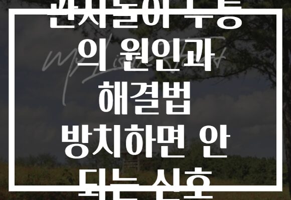 관자놀이 두통 의 원인과 해결법 방치하면 안 되는 신호