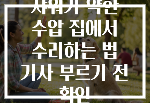 샤워기 약한 수압 집에서 수리하는 법 기사 부르기 전 확인