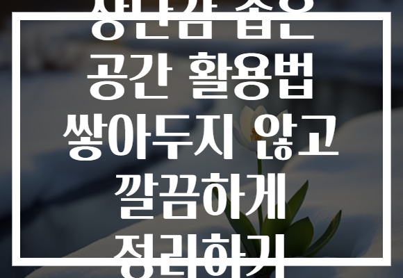 장난감 좁은 공간 활용법 쌓아두지 않고 깔끔하게 정리하기