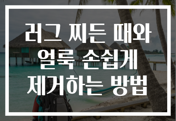 러그 찌든 때와 얼룩 손쉽게 제거하는 방법