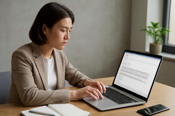 AI 이메일 초안이 자연스럽게 나오도록 문체는 어떻게 알려주면 될까요? 관련 AI 생성 예시 이미지
