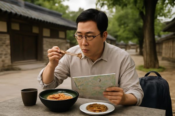 식사 시간을 먼저 잡아두면 일정이 덜 꼬입니다 관련 AI 생성 예시 이미지