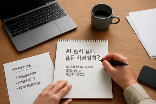 AI 문서 요약 질문 작성법 핵심 정리부터 알아두면 좋은 기준 관련 AI 생성 예시 이미지