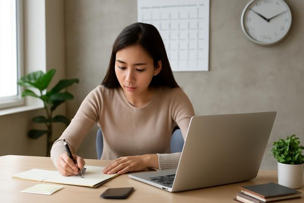 일정은 왜 시간보다 흐름으로 구성해야 할까요 관련 AI 생성 예시 이미지