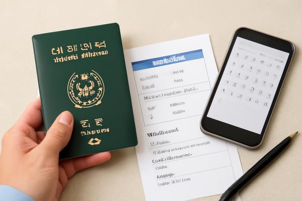 일본 여행 출국 준비 알아둘 점은 여권과 일정 확인부터 시작하시면 됩니다 관련 AI 생성 예시 이미지