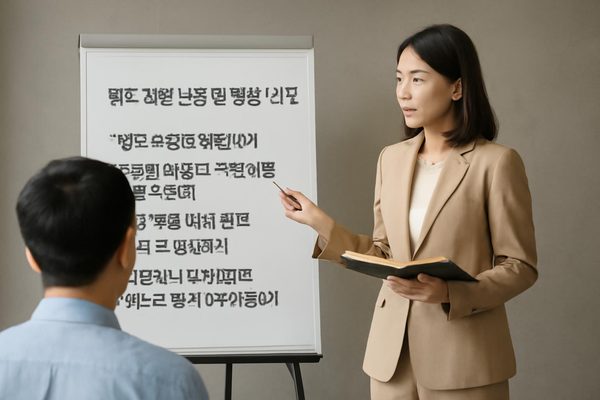 발표 연습 진행 점검 실용 가이드에서 먼저 확인할 것 관련 AI 생성 예시 이미지