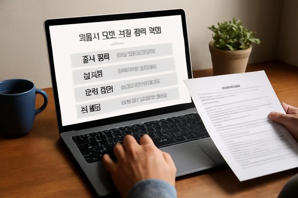 교육비 지원 신청 상태 조회는 무엇을 확인하는 과정인가요 관련 AI 생성 예시 이미지