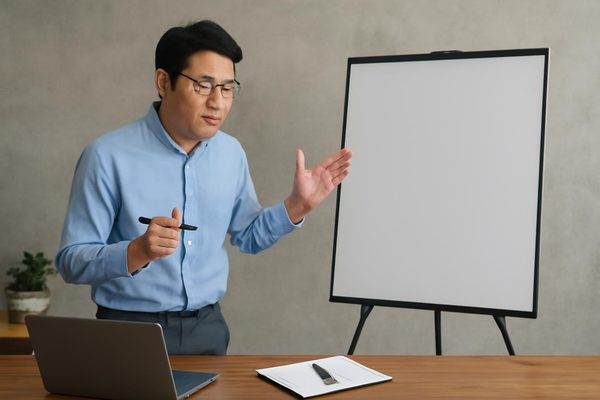 발표 연습 실수 예방 핵심 정리부터 먼저 확인할 점 관련 AI 생성 예시 이미지
