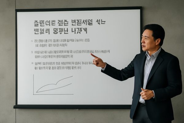 슬라이드와 말의 불일치를 막는 연습이 필요합니다 관련 AI 생성 예시 이미지