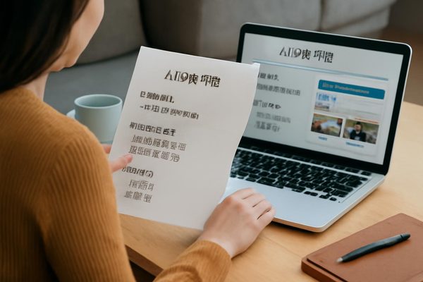 실제로는 어떤 부분을 맡기고, 어떤 부분은 직접 확인해야 할까요 관련 AI 생성 예시 이미지