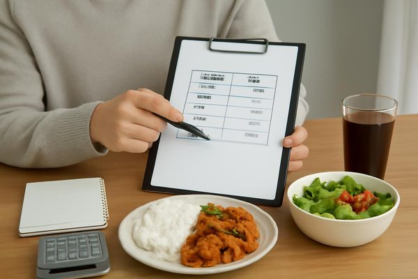 식비 사용량 점검 알아둘 점은 먼저 항목을 나누는 것입니다 관련 AI 생성 예시 이미지