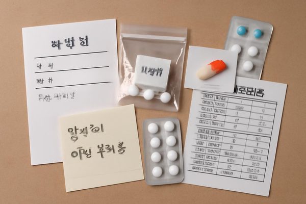 진료나 상담 전에 같이 챙기면 좋은 자료는 무엇인가요? 관련 AI 생성 예시 이미지