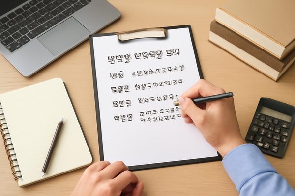 정리할 때 빠지기 쉬운 핵심 기준은 따로 적어두세요 관련 AI 생성 예시 이미지