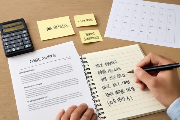 구직 일정 정리 방법 실용 가이드: 먼저 무엇을 모아야 할까 관련 AI 생성 예시 이미지