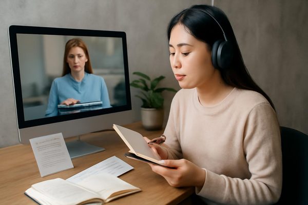 듣기 실력을 올리는 연습 순서는 어떻게 잡아야 하나요 관련 AI 생성 예시 이미지