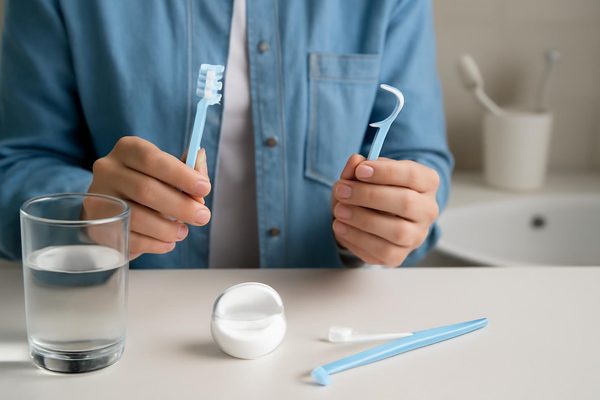 구강 건강 자주 묻는 질문 알아둘 점은 무엇인가요? 관련 AI 생성 예시 이미지