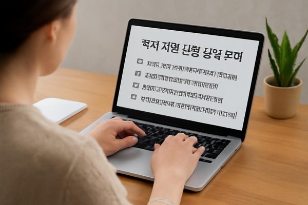 주거 지원 신청 상태 조회는 어디에서 확인하나요? 관련 AI 생성 예시 이미지