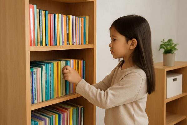아이 책 읽기 정리 방법 핵심 정리부터 보면 무엇이 중요한가요? 관련 AI 생성 예시 이미지