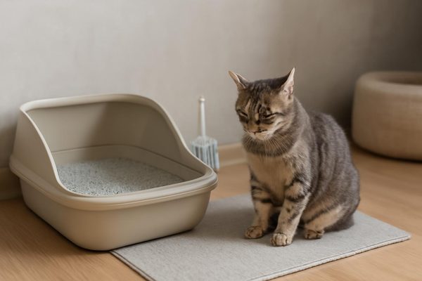 고양이 화장실 주의사항은 왜 꼼꼼히 봐야 하나요? 관련 AI 생성 예시 이미지